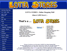 Tablet Screenshot of lottastores.com